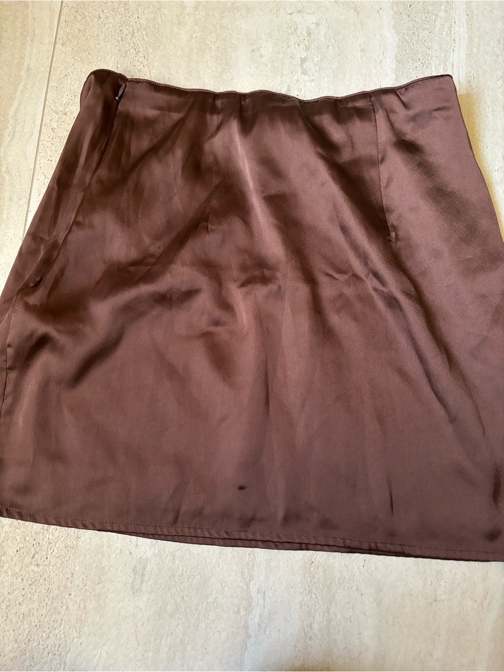 Hollister Brown Mini Skirt